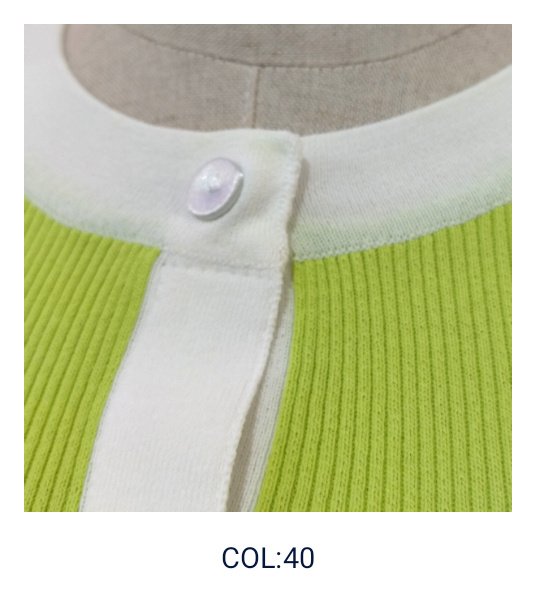 画像10: 【SuperBeauty  】★配色ニットリブ編みカーディガン《送料220円代引は通常送料》 (10)