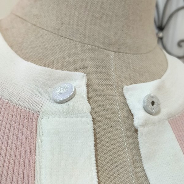 画像7: 【SuperBeauty  】★配色ニットリブ編みカーディガン《送料220円代引は通常送料》 (7)