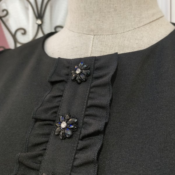 画像9: 【18,000円 →超特価 4900円＜在庫限り＞クーポン/POINT不可】ウェスト切替花柄ワンピース (9)