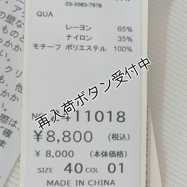 画像12: 【SuperBeauty  】胸元花モチーフ付ノースリーブニット (12)