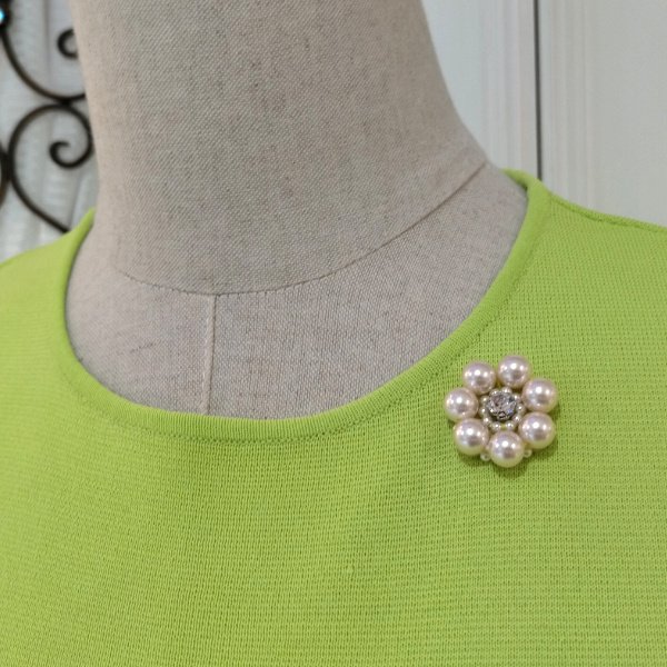 画像8: 【SuperBeauty  】★ウェスト配色ニットワンピース (8)