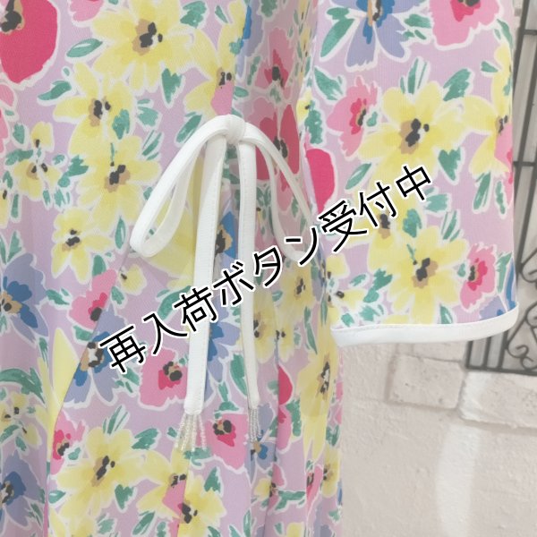 画像3: 【今週の追加 《半額以下+クーポン＋POINT！》SuperBeauty 】ピンク×黄プリントワンピース (3)