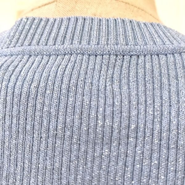 画像5: 【超特価 3,900円＜在庫限り＞クーポン/POINT不可】ラメ入りフレンチスリーブニット《送料220円代引は通常送料》 (5)