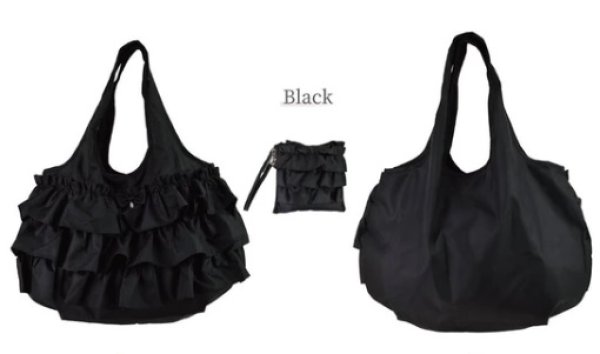 画像8: 【バッグ・小物特集　送料無料・ポイント購入不可】フリルエコバッグM (8)