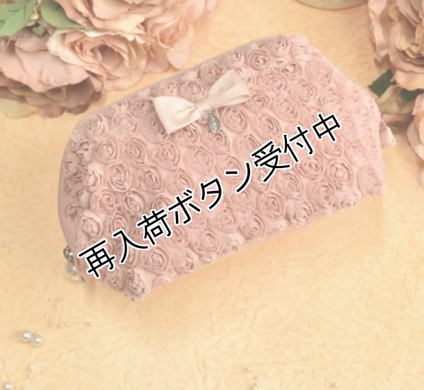 画像3: 【バッグ・小物特集　送料無料・ポイント購入不可】ミニローズ口金ポーチ (3)