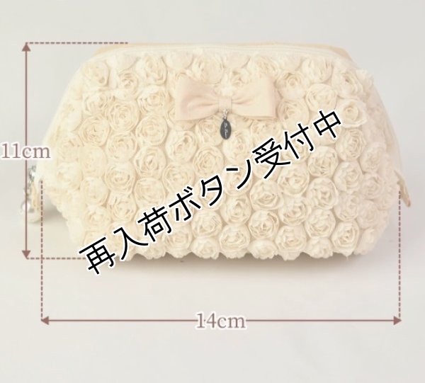 画像4: 【バッグ・小物特集　送料無料・ポイント購入不可】ミニローズ口金ポーチ (4)