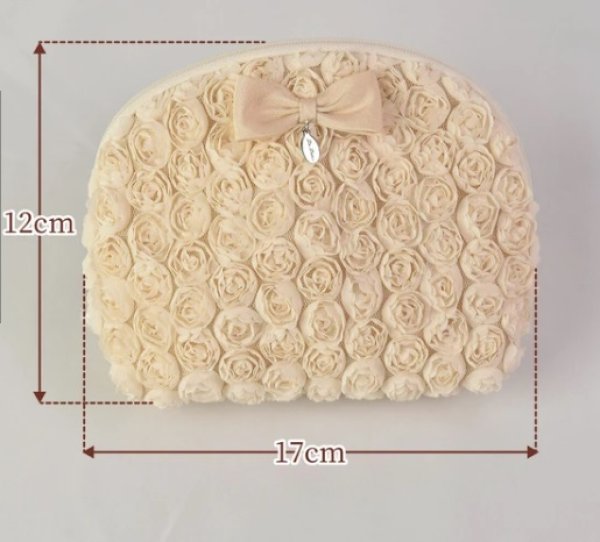 画像5: 【バッグ・小物特集　送料無料・ポイント購入不可】ミニローズシェルポーチ (5)