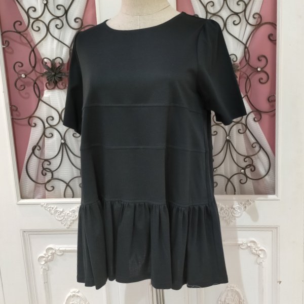 画像6: 【●50%OFF以下●さらにPOINT&クーポンOK エクラタン】1036パール付リボンティアードカットソー＜単品送料220円(代引き通常送料)＞ (6)