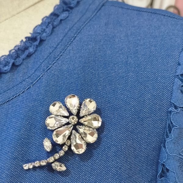 画像9: 【SuperBeauty  】★デニム×レース使いジャケット (9)