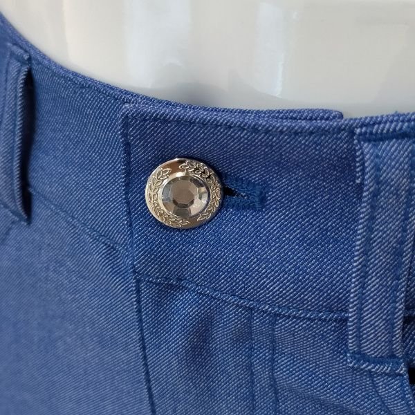 画像3: 【SALE 50%OFF＋ポイント利用可 】★裾レースデザインデニムパンツ (3)