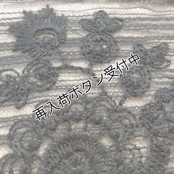 画像15: 【SuperBeauty  】ノーカラーレースブラウスジャケット (15)