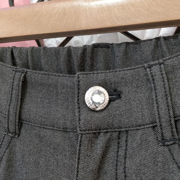 画像10: 【SALE 50%OFF＋ポイント利用可 】★裾レースデザインデニムパンツ (10)