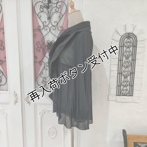 画像13: 【今週の追加 《半額以下+クーポン＋POINT！》SuperBeauty 】★タフタ×パワーネット素材カーディガン《送料220円代引は通常送料》 (13)