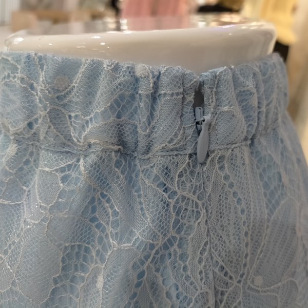 画像6: 【15,000円 →超特価 2,900円＜在庫限り＞クーポン/POINT不可】レース素材ギャザースカート (6)