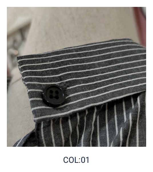 画像3: 【50%OFF+ポイント利用可 Eclatant 2024】バックリボンのストライプブラウス <EC241008>《送料220円代引は通常送料》 (3)