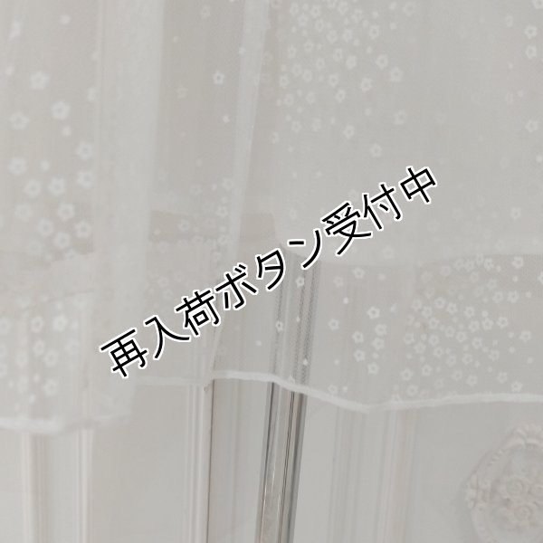 画像10: 【SuperBeauty  】ドット柄オーガンジー切替チュニックＴシャツ《送料220円代引は通常送料》 (10)