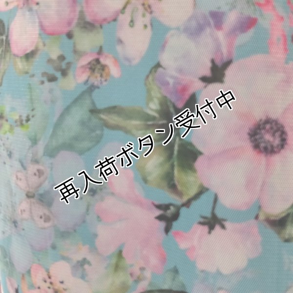 画像5: 【SuperBeauty  】パワーネット素材フラワープリントワンピース (5)