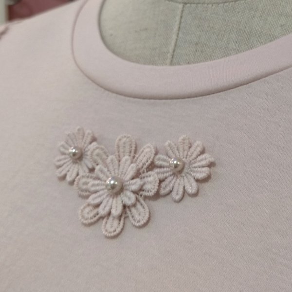 画像11: 【SuperBeauty  】★レース袖チュニックTシャツ《送料220円代引は通常送料》 (11)