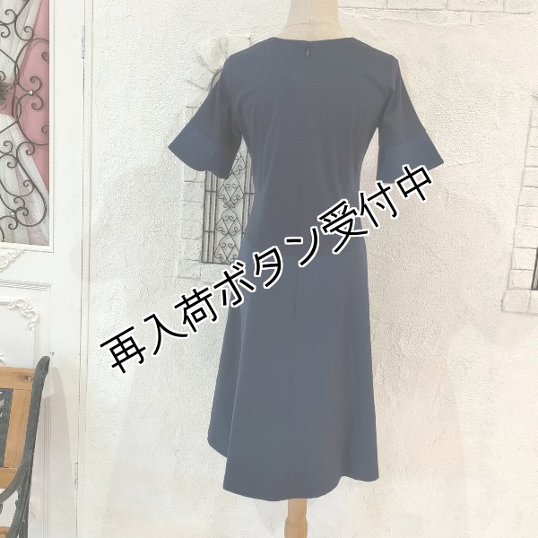 画像15: 【SuperBeauty  】胸元レースデザインウェスト切替ワンピース (15)