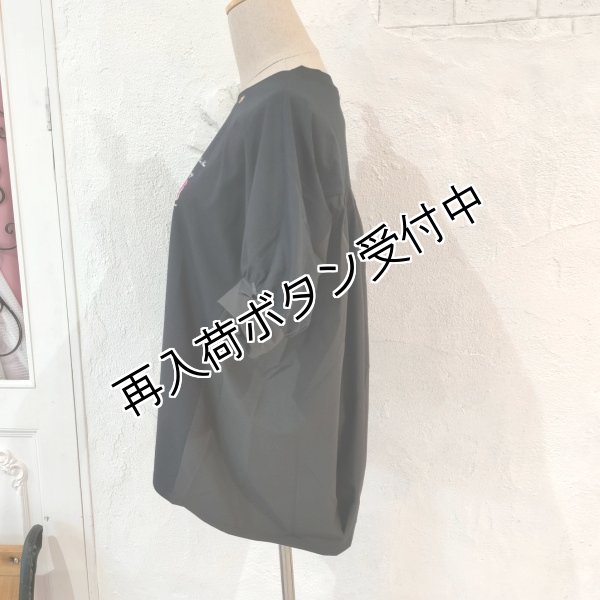 画像8: 【超特価 3,900円＜在庫限り＞クーポン/POINT不可】バラプリントチュニックTシャツ《送料220円代引は通常送料》 (8)