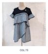 画像9: 【●半額以下！超特価！！● 】レイヤードチュニック風ロングシャツ《送料220円代引は通常送料》 (9)