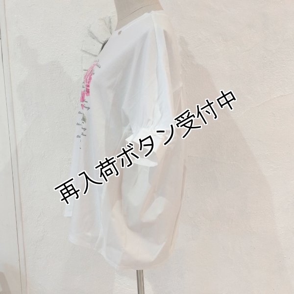 画像3: 【超特価 3,900円＜在庫限り＞クーポン/POINT不可】バラプリントチュニックTシャツ《送料220円代引は通常送料》 (3)