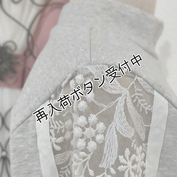 画像12: 【●50%OFF以下● Eclatant】＜送料220円代引不可＞シンプルハイネックレースデザインカットソー (12)