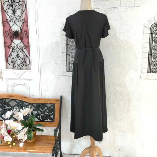 画像7: 【SuperBeauty  】レース×異素材使いロングワンピース (7)