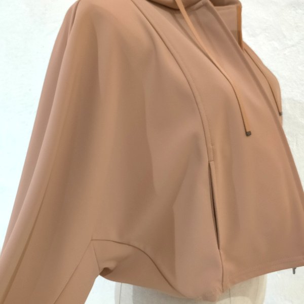 画像4: 【●50%OFF以下●さらにポイントやクーポンOK！】ショートジャケット　ドルマンパーカー (4)