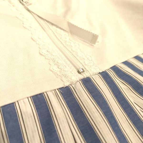 画像11: 【超特価 3,900円＜在庫限り＞クーポン/POINT不可】バックストライプ配色布帛チュニック《送料220円代引は通常送料》 (11)