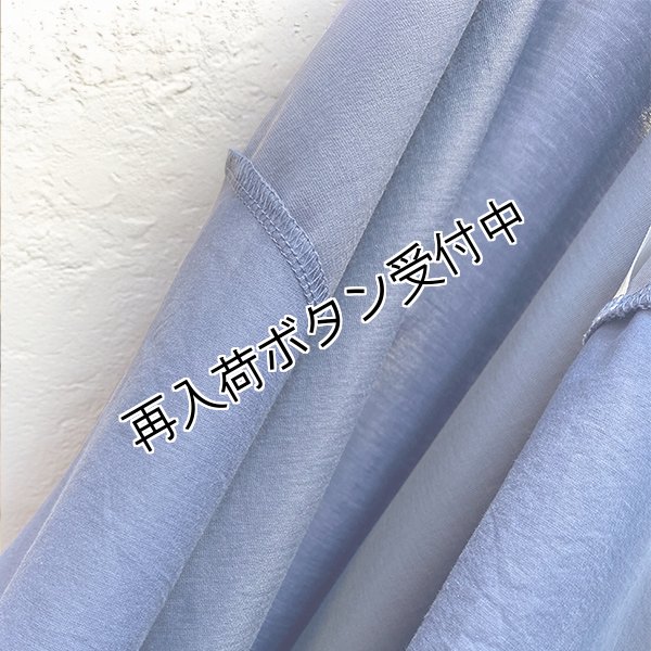 画像6: 【50%OFF＋ポイント利用可 RESPIGHI 2024】シャーリング半袖コットンワンピース＜代引以外は送料220円＞ (6)