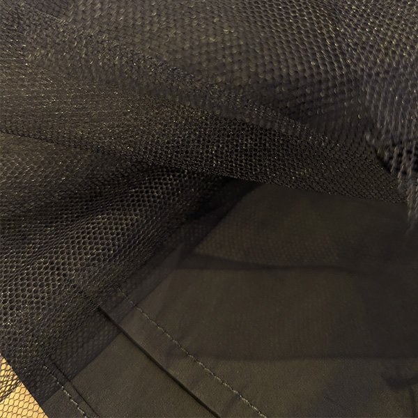 画像5: 【SuperBeauty  】★リボン付きティアードデザインタフタジョーゼットレイ (5)