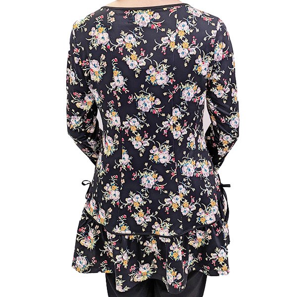 画像3: 【SuperBeauty  】花柄チュニックカットソー送料220円代引不可 (3)