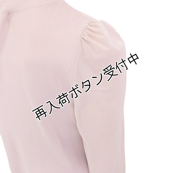画像3: 【今週の追加 15,000円 →超特価 4,900円＜在庫限り＞クーポン/POINT不可】★袖パワーネット素材のニットチュニック (3)
