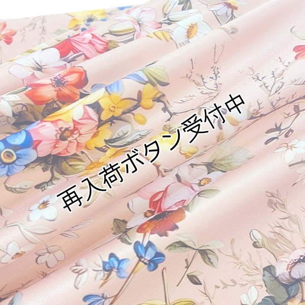 画像6: 【今週の追加 17,000円 →超特価 5,900円＜在庫限り＞クーポン/POINT不可】★ボウタイデザインバルーン袖花柄ロングワンピース (6)