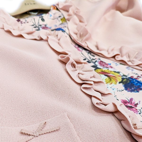 画像6: 【SuperBeauty  】★袖フレアデザイン細リブ編みニット (6)