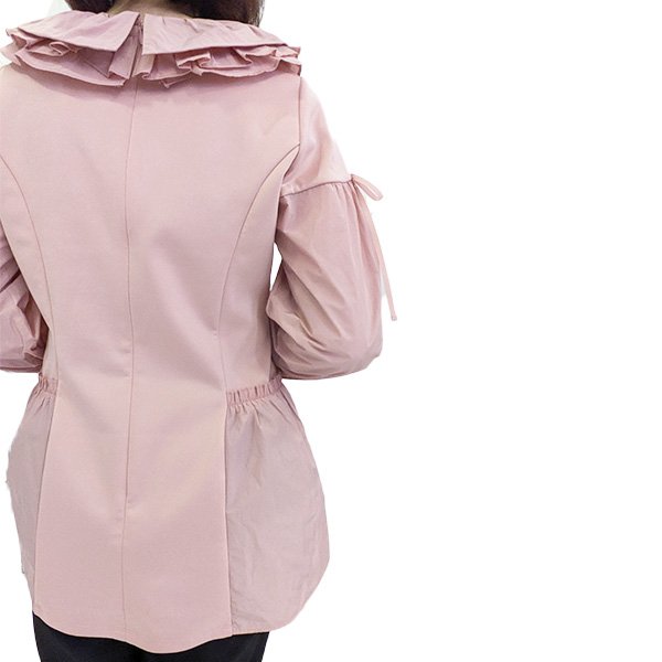 画像7: 【17,000円 →超特価 4,900円＜在庫限り＞クーポン/POINT不可】ダンボールニットタフタ切替チュニック《送料220円代引は通常送料》 (7)