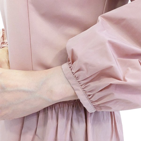 画像4: 【17,000円 →超特価 4,900円＜在庫限り＞クーポン/POINT不可】ダンボールニットタフタ切替チュニック《送料220円代引は通常送料》 (4)