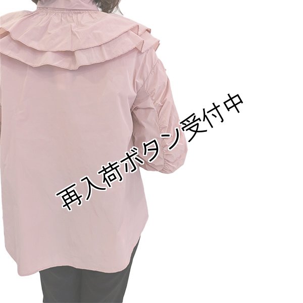 画像6: 【今週の追加 17,000円 →超特価 4,900円＜在庫限り＞クーポン/POINT不可】★タフタ素材ギャザーデザインのボウタイ付ブラウスジャケット (6)