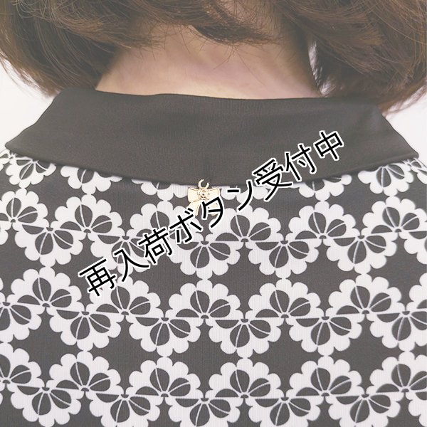 画像5: 【SuperBeauty  】ボウタイデザインプリントワンピース (5)