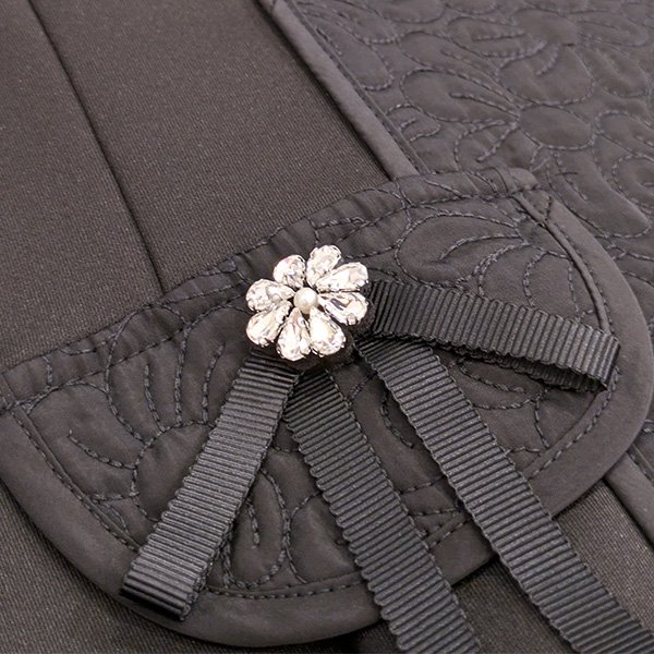 画像7: 【SuperBeauty  】キルティング素材切替ジャンパースカート (7)