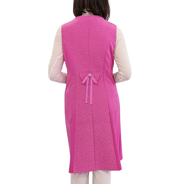 画像3: 【SuperBeauty  】キルティング素材切替ジャンパースカート (3)