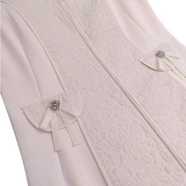 画像5: 【SuperBeauty  】キルティング素材切替ジャンパースカート (5)