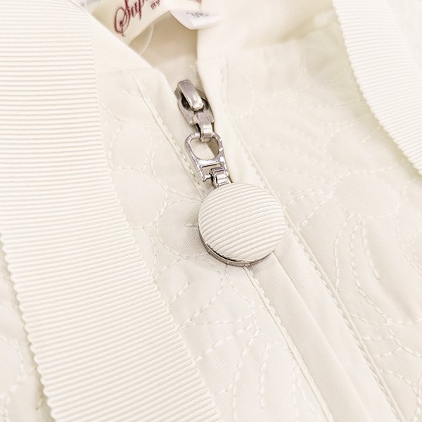 画像10: 【SuperBeauty  】キルティング×ダンボールニット裾フリルパーカー (10)