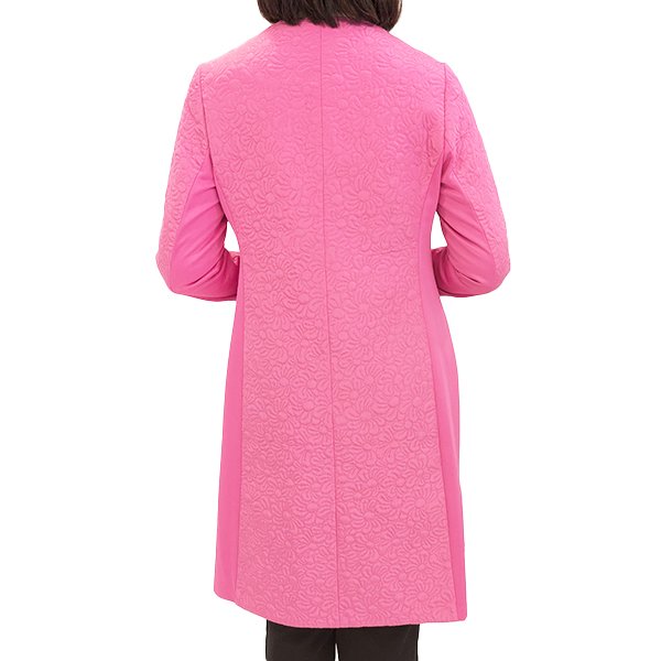 画像6: 【SuperBeauty  】キルティング×ダンボールニット素材ノーカラージャケット (6)