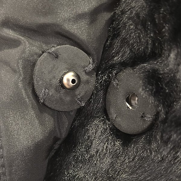 画像9: 【SuperBeauty  】花モチーフ付ボア素材ベスト (9)