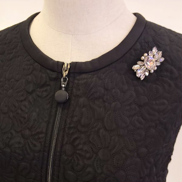 画像7: 【SuperBeauty  】キルティング×ダンボールニットベスト2427016 (7)