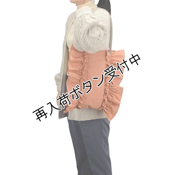 画像7: 【バッグ・小物特集クーポン&ポイントＯＫ】フリルデザインがキュートなA4トートバッグ＜ディアリー＞軽量 A4 トレンド カジュア (7)