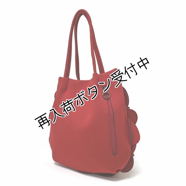 画像5: 【バッグ・小物特集クーポン&ポイントＯＫ】柔らか素材ネオプレン3Dサークルトートバッグ (5)