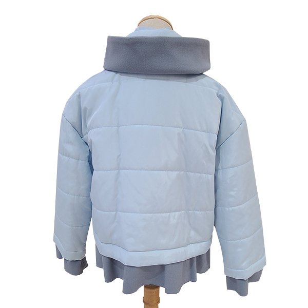 画像2: 【SuperBeauty  】ミニパーカー飾りボタンキルティングジャケット2427024 (2)